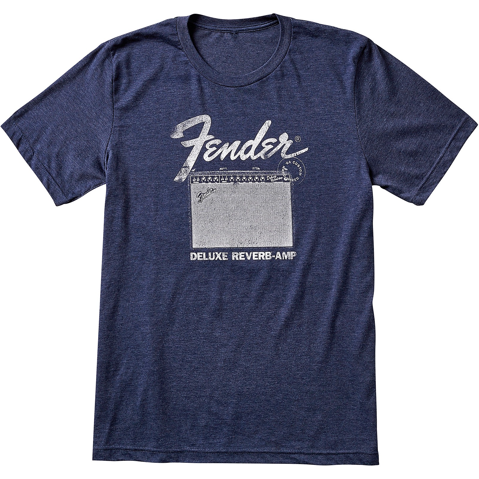 Fender Deluxe Reverb T-Shirt Medium Blue | Musician's Friend