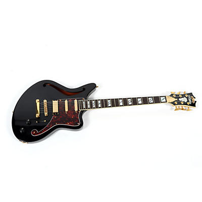 D'Angelico Deluxe Series Bedford SH Electric Guitar With USA Seymour Duncan Pickups and Stopbar Tailpiece