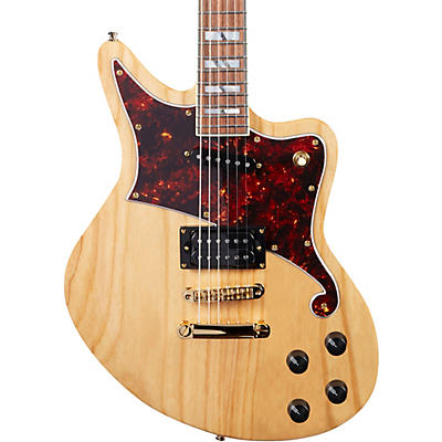 D'Angelico Deluxe Series Bedford Swamp Ash Electric Guitar with Seymour Duncan Pickups and Stopbar Tailpiece