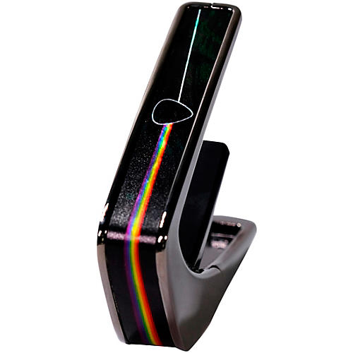 Thalia Deluxe Series Black Chrome Guitar Capo Dark Side of Pearl