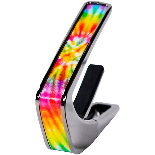 Thalia Deluxe Series Black Chrome Guitar Capo Pearl Tie-Dye