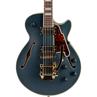 D'Angelico Deluxe Series Bob Weir SS Limited Edition Signed Semi-Hollowbody Guitar with Custom Seymour Duncan Pickups and Bigsby B-50