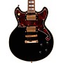 Open-Box D'Angelico Deluxe Series Brighton Electric Guitar with Stopbar Tailpiece Condition 2 - Blemished Black 190839695987