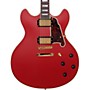 Open-Box D'Angelico Deluxe Series Limited Edition DC Non F-Hole Semi-Hollowbody Electric Guitar Condition 2 - Blemished Matte Cherry, Tortoise Pickguard 194744321627