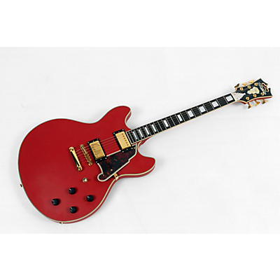 D'Angelico Deluxe Series Limited Edition DC Non F-Hole Semi-Hollowbody Electric Guitar