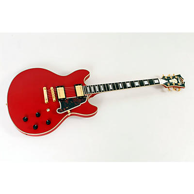 D'Angelico Deluxe Series Limited Edition DC Non F-Hole Semi-Hollowbody Electric Guitar