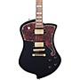 D'Angelico Deluxe Series Ludlow Electric Guitar with Stopbar Tailpiece Black