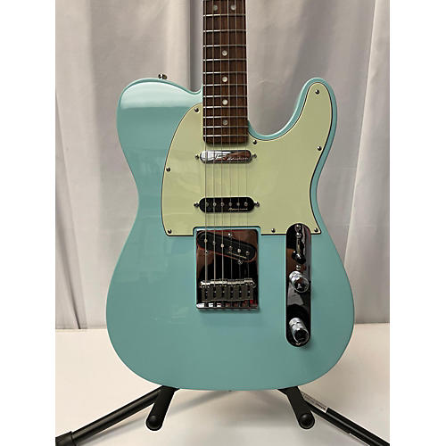 Fender Deluxe Series Nashville Telecaster Solid Body Electric Guitar Blue