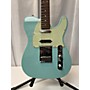 Used Fender Deluxe Series Nashville Telecaster Solid Body Electric Guitar Blue