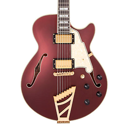 Deluxe Series SS Semi-Hollow Electric Guitar USA Seymour Duncan Humbuckers Stairstep Tailpiece
