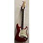 Used Fender Deluxe Stratocaster Solid Body Electric Guitar Candy Apple Red