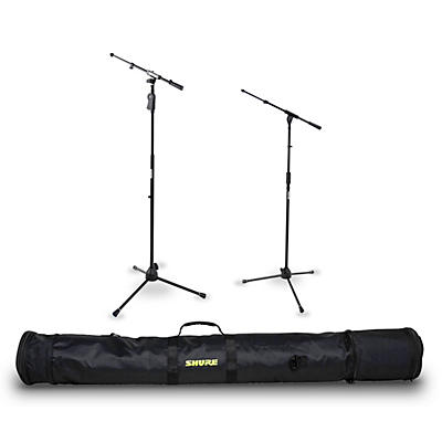 Shure Deluxe Tripod Mic Stand Set With Carrying Bag