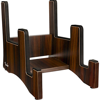 Fender Deluxe Wooden 2-Tier Multi Guitar Stand -
