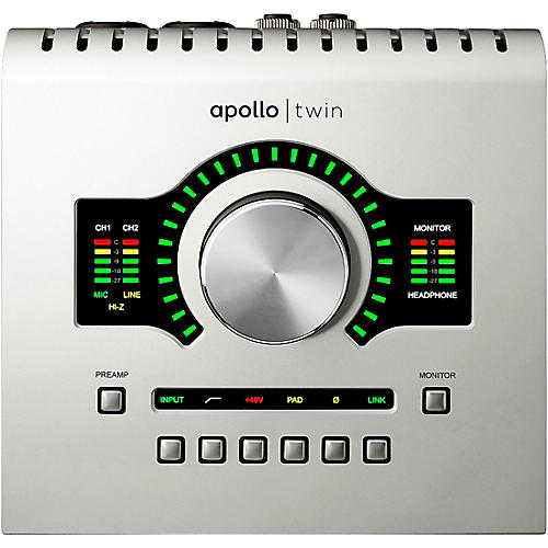 Demo Apollo Twin Desktop Interface With Realtime UAD DUO Processing