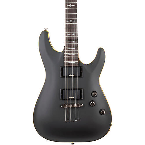 Schecter Guitar Research Demon-6 Electric Guitar Satin Aged Black