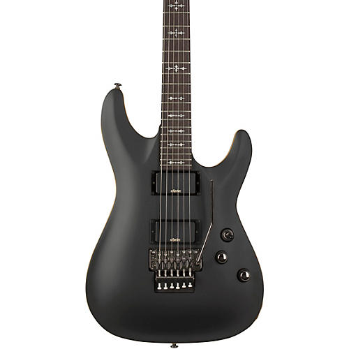 Schecter Guitar Research Demon-6 FR Electric Guitar Satin Aged Black