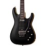 Schecter Guitar Research Demon-6 FR-S Electric Guitar Aged Black Satin