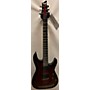 Used Schecter Guitar Research Demon 6 Solid Body Electric Guitar Dark Cherry Burst
