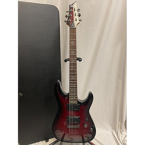 Schecter Guitar Research Demon 6 Solid Body Electric Guitar Red