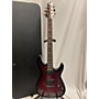 Used Schecter Guitar Research Demon 6 Solid Body Electric Guitar Red