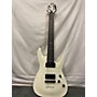 Used Schecter Guitar Research Demon 7 String Solid Body Electric Guitar Alpine White
