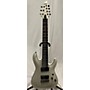 Used Schecter Guitar Research Demon 7 String Solid Body Electric Guitar Vintage White