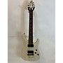 Used Schecter Guitar Research Demon 7 String Solid Body Electric Guitar White