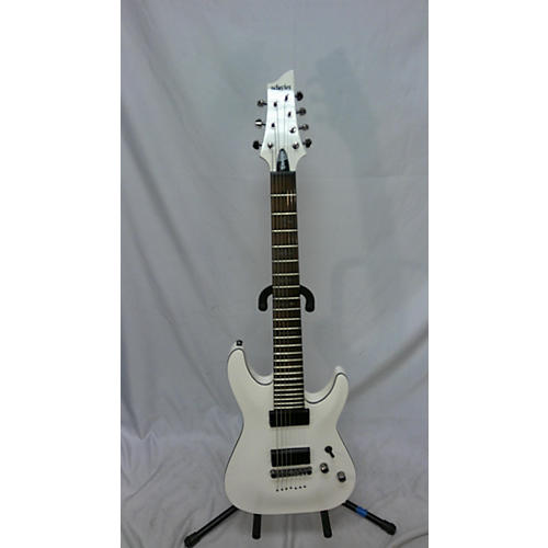 Schecter Guitar Research Demon 7 String Solid Body Electric Guitar Alpine White