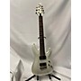 Used Schecter Guitar Research Demon 7 String Solid Body Electric Guitar White