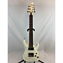 Used Schecter Guitar Research Demon 7 String Solid Body Electric Guitar White