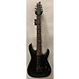 Used Schecter Guitar Research Demon 7 String Solid Body Electric Guitar Black