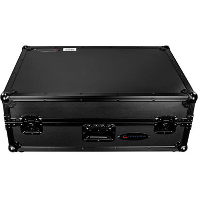 Odyssey Denon Prime 4 Black Flight Case With Glide Platform