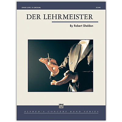 Alfred Der Lehrmeister Conductor Score 3.5 (Medium)