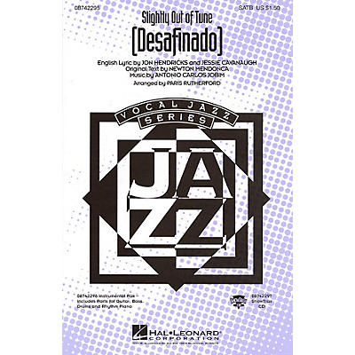 Hal Leonard Desafinado (Slightly Out of Tune) ShowTrax CD Arranged by Paris Rutherford