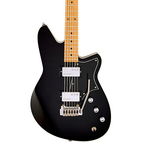 Reverend Descent HC90 Maple Fingerboard Baritone Electric Guitar Midnight Black