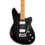 Reverend Descent HC90 Maple Fingerboard Baritone Electric Guitar Midnight Black