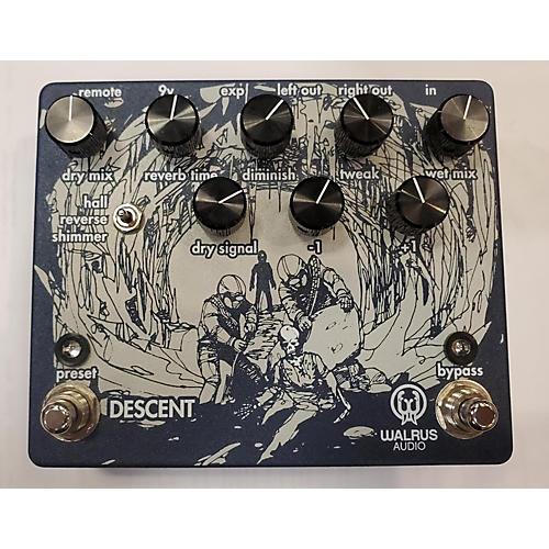 Walrus Audio Descent Reverb Effect Pedal