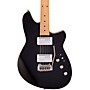 Reverend Descent Wilkinson Baritone Electric Guitar With Maple Fingerboard - Midnight Black