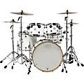 DW Design Series 4-Piece Shell Pack Steel GrayGloss White
