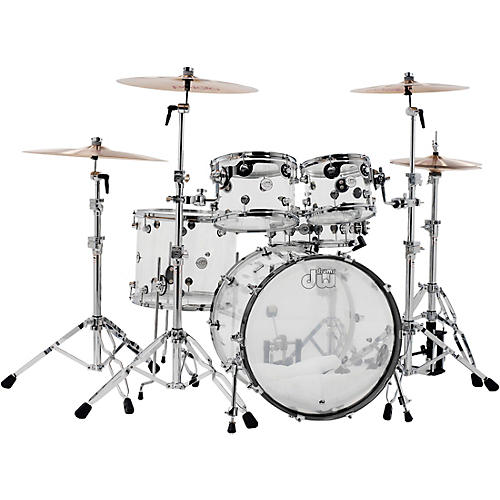 dw drum set double bass