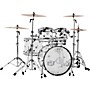 DW Design Series Acrylic 5-Piece Shell Pack with Chrome Hardware Clear