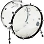 DW Design Series Acrylic Bass Drum with Chrome Hardware 22 x 18 in. Clear