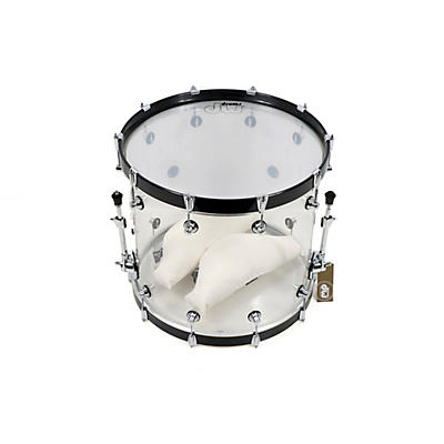 DW Design Series Acrylic Bass Drum With Chrome Hardware