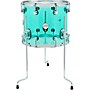 DW Design Series Acrylic Floor Tom With Chrome Hardware 14 x 12 in. Sea Glass