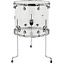 DW Design Series Acrylic Floor Tom With Chrome Hardware 18 x 16 in. Clear