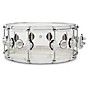 DW Design Series Acrylic Snare Drum With Chrome Hardware 14 x 6 in. Clear