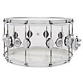 DW Design Series Acrylic Snare Drum With Chrome Hardware 14 x 5.5 in. Clear14 x 8 in. Clear