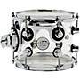 DW Design Series Acrylic Tom with Chrome Hardware 8 x 7 in. Clear