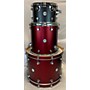 Used DW Design Series Drum Kit crimson satin