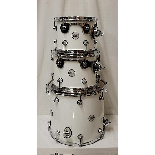 DW Design Series Drum Kit White